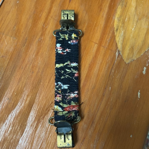 Vtg 90’s maxi dress 7/8 cinched waist clip cottagecore ditsy floral Friends - Picture 6 of 9